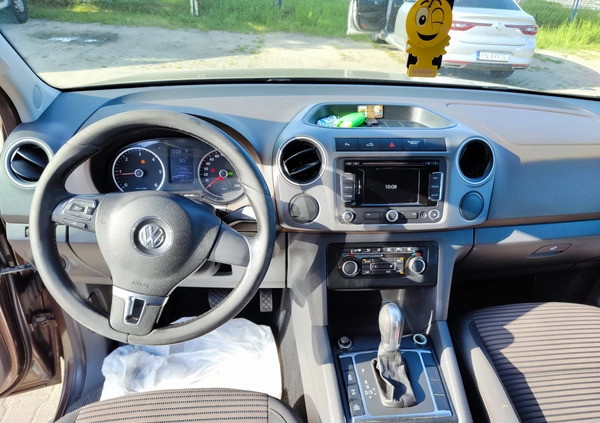 Volkswagen Amarok cena 37900 przebieg: 520000, rok produkcji 2013 z Konin małe 211